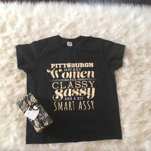 Pittsburgh hockey t-shirt and Bad Call Brick!